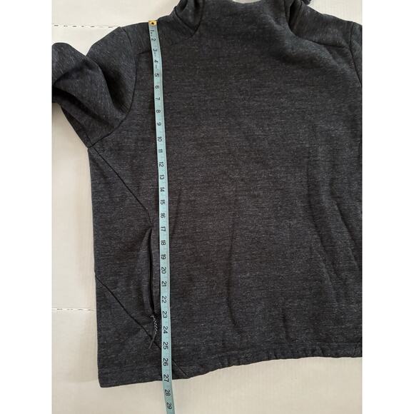 FLX Active Outdoor Hooded Pullover Sweatshirt Heather Charcoal Gray XL - Picture 9 of 12